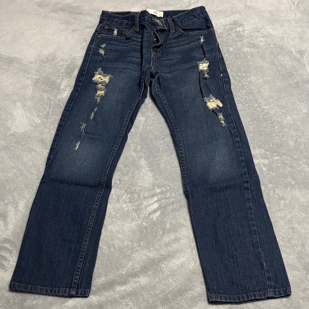 Levi's Kids Distressed Blue Jeans